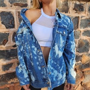 MARVEL Tie Dye Jean Jacket